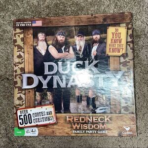 - Duck Dynasty Redneck Wisdom Board Game